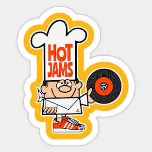 HOT JAMS Sticker